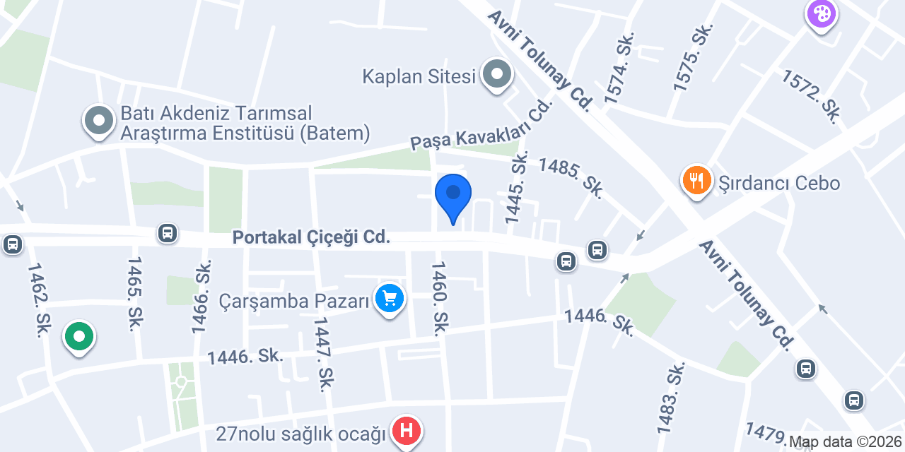 Uniq Veteriner Kliniği konumu