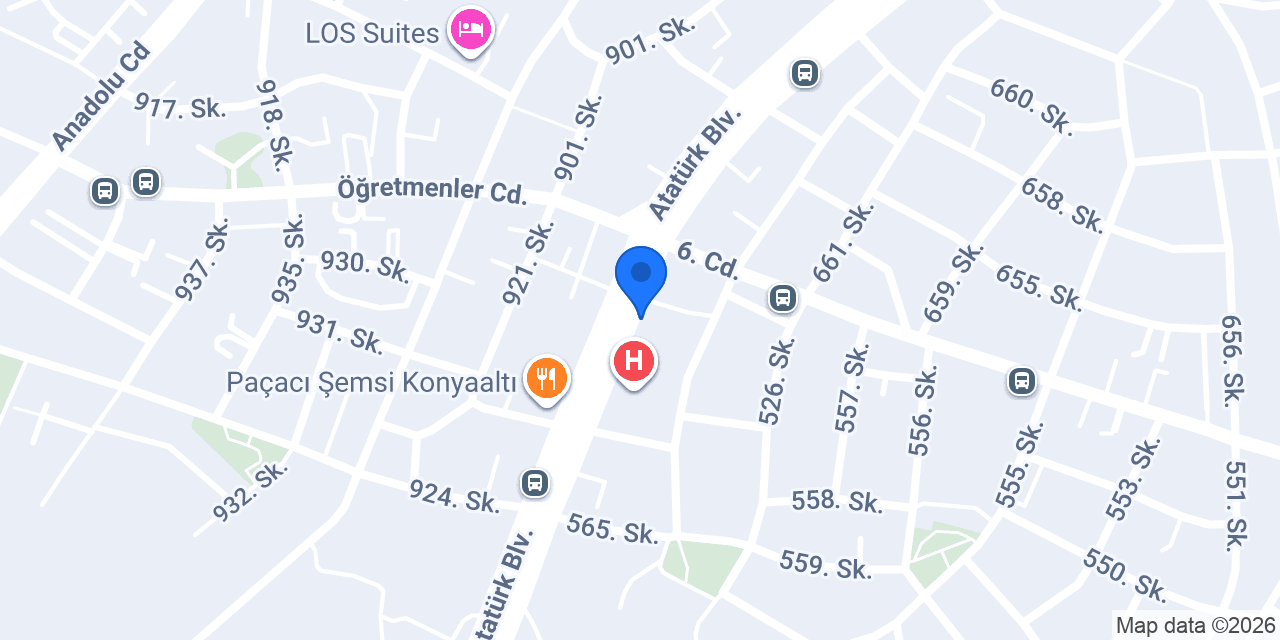 Konyaaltı Optik (Antalya) konumu