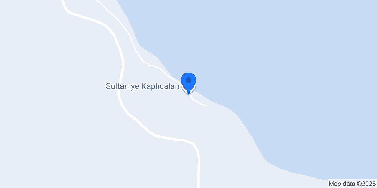 Sultaniye Kaplıcaları konumu