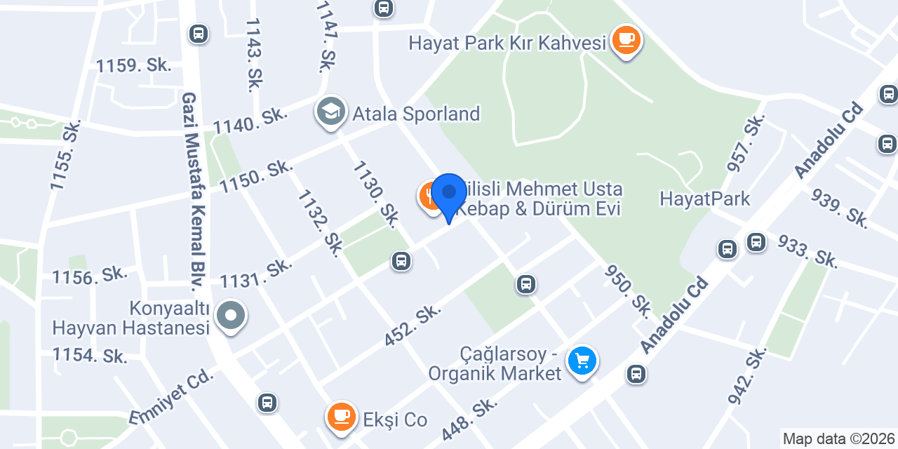 Saygün Tesisat konumu