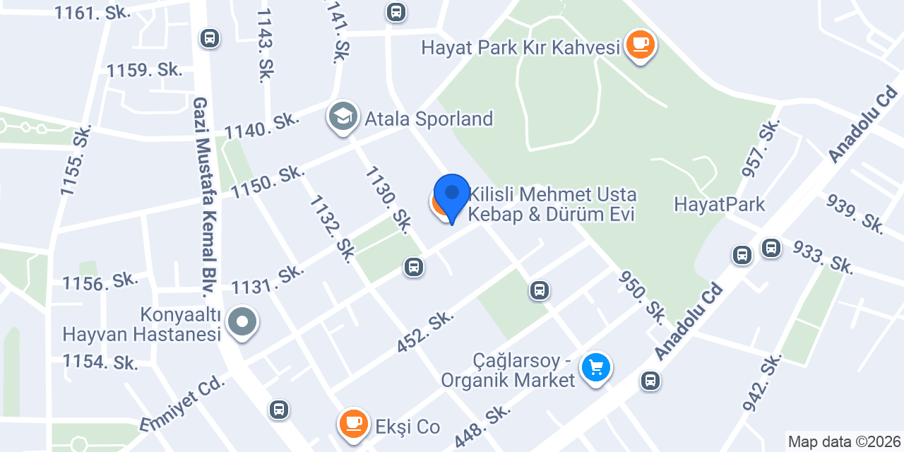 Akyel Rent A Car konumu