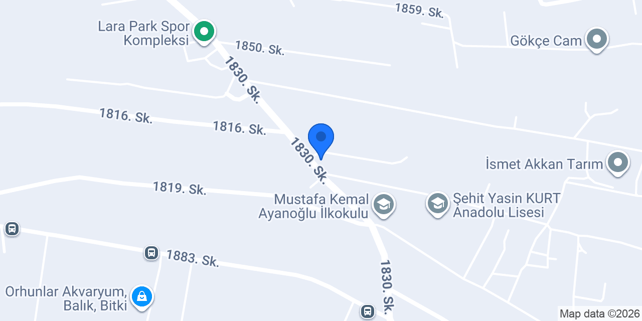 Kırcami Unlu Mamülleri konumu