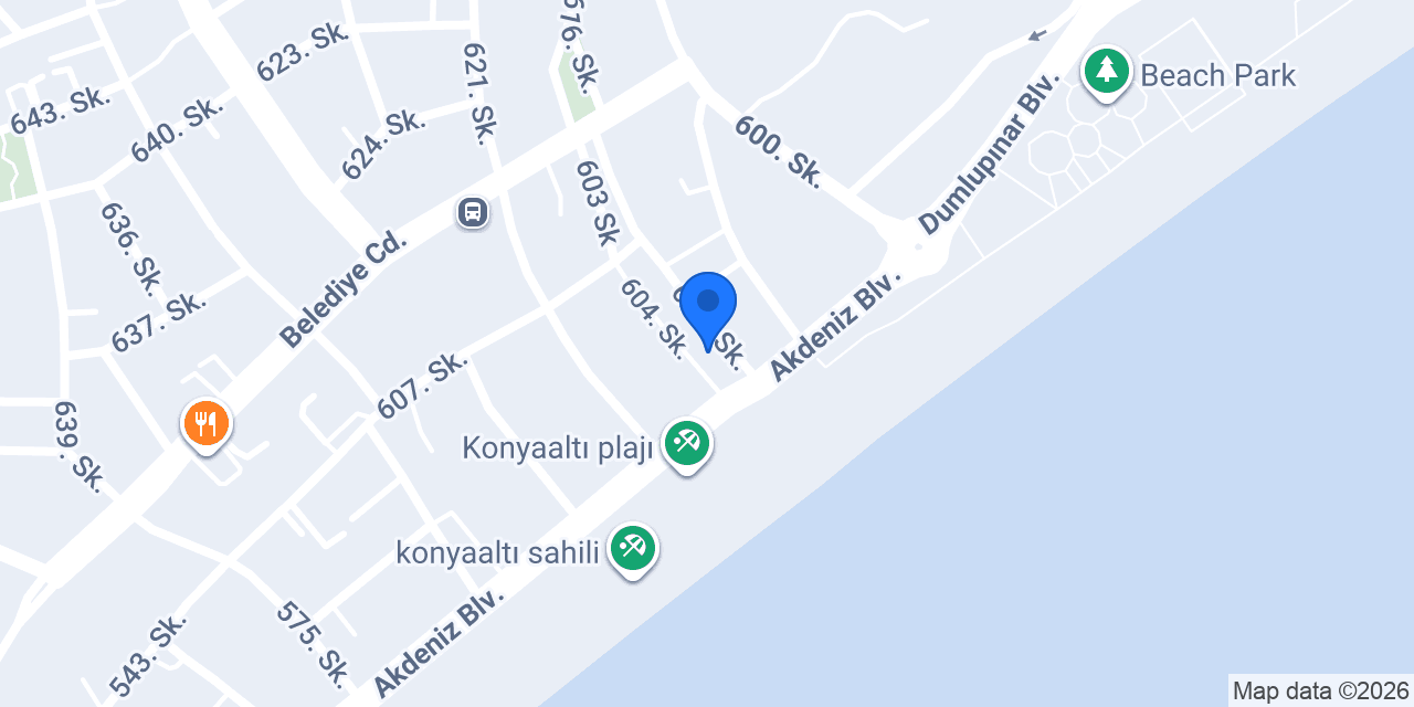 Olbia Hotel konumu