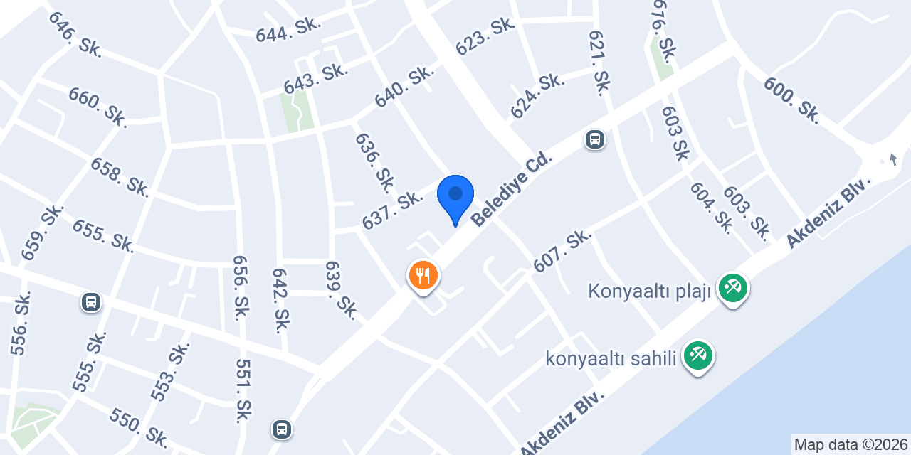 KONYAALTI ET MARKET konumu
