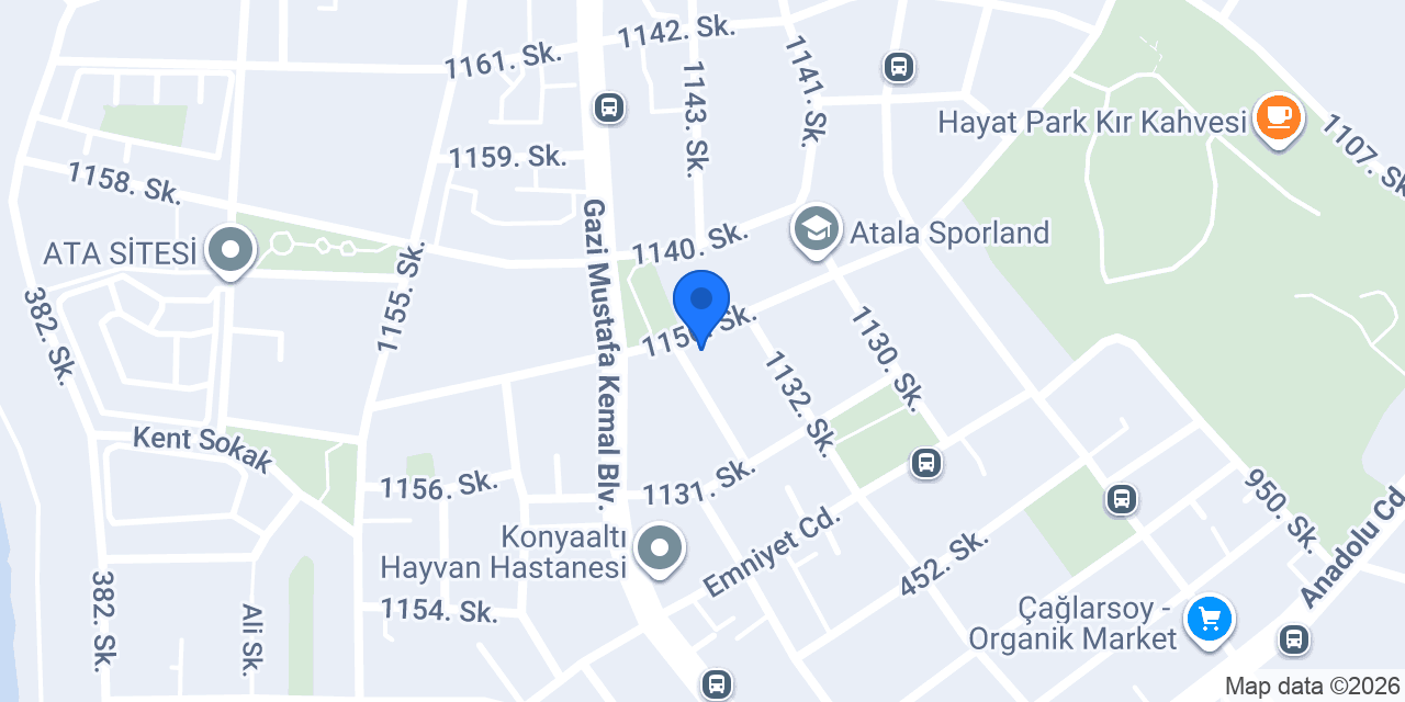 Faruk Bayan Kuaförü konumu