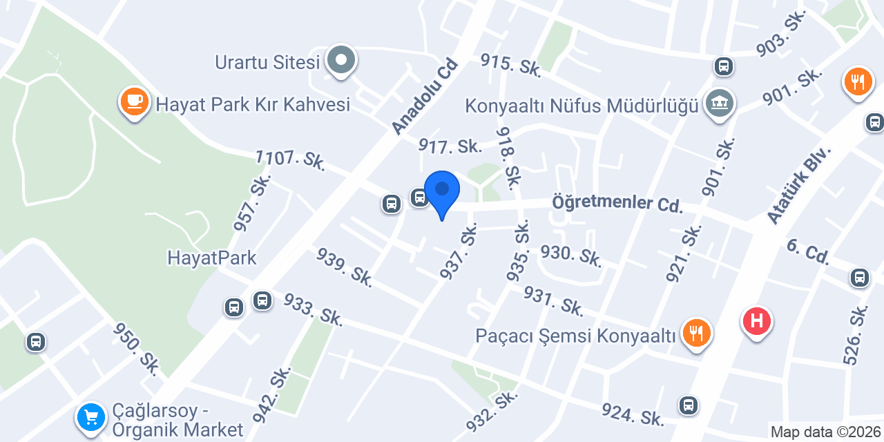 Engin Kuaför konumu