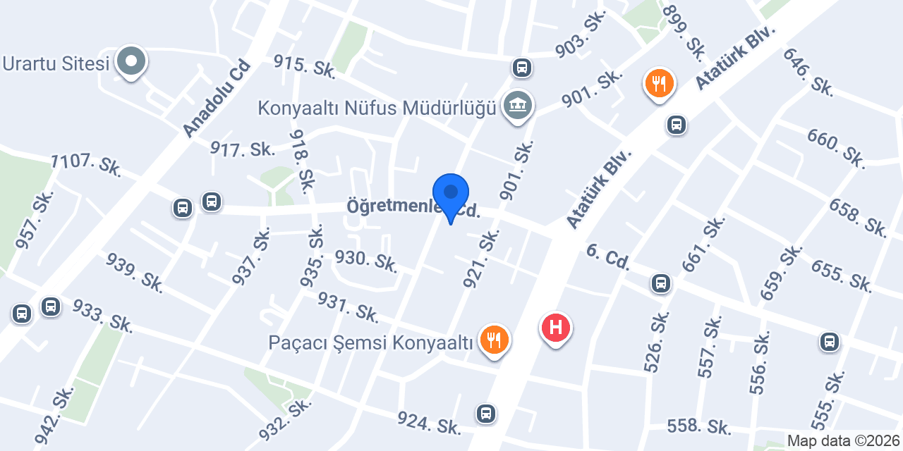 Antalya Denge Psikolojik Danışmanlık konumu