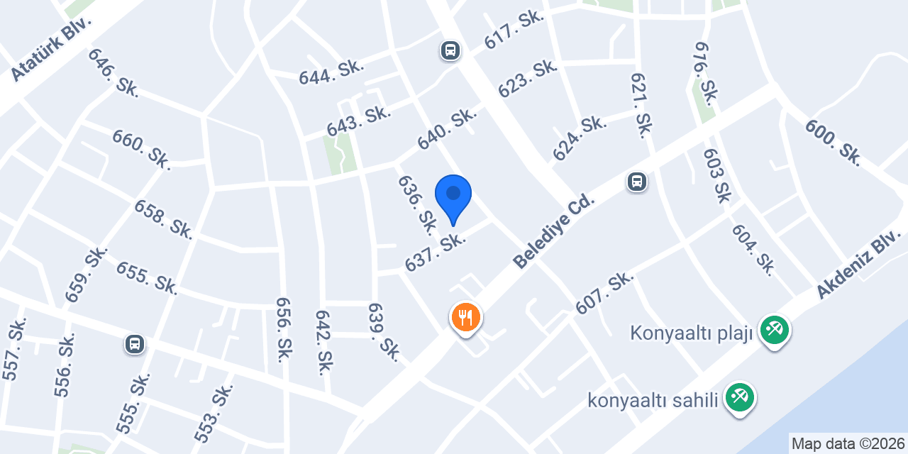 Kaanlar Konyaaltı Elektrikçi konumu