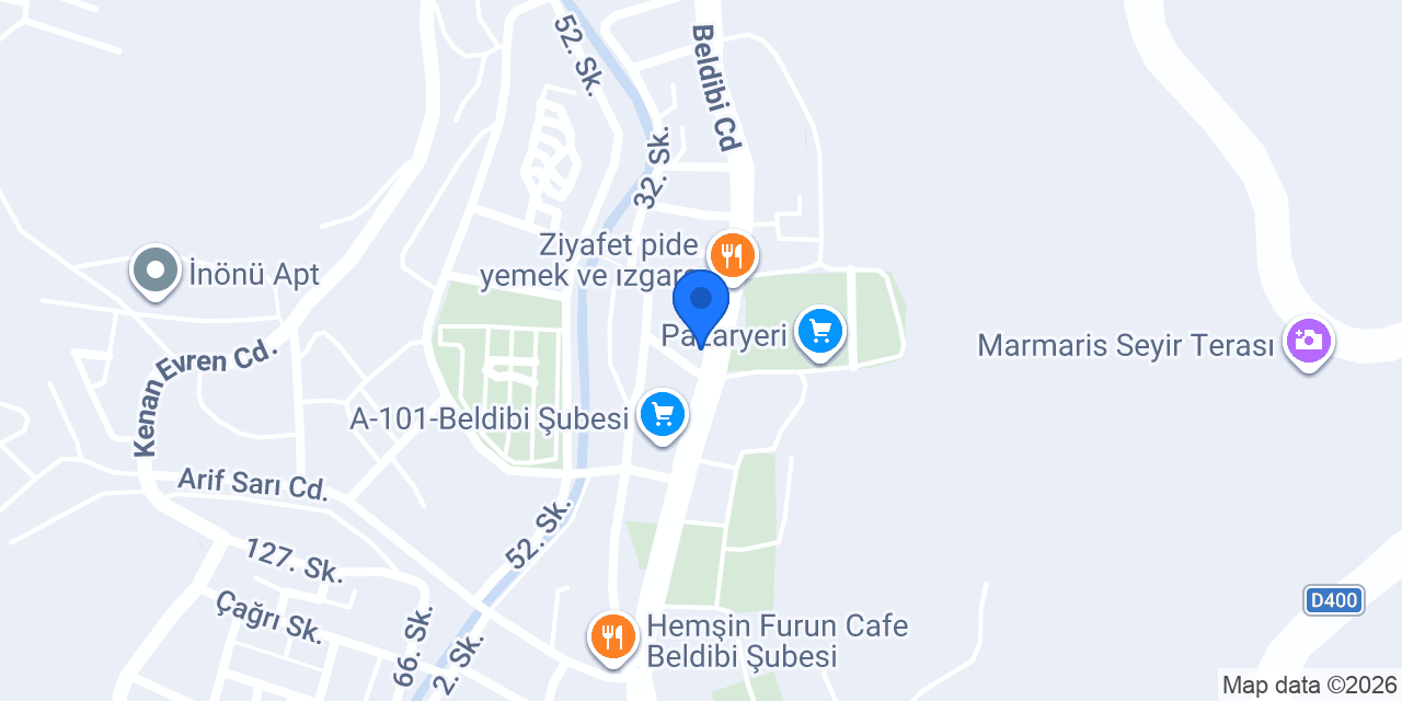 Beldibi Petshop konumu