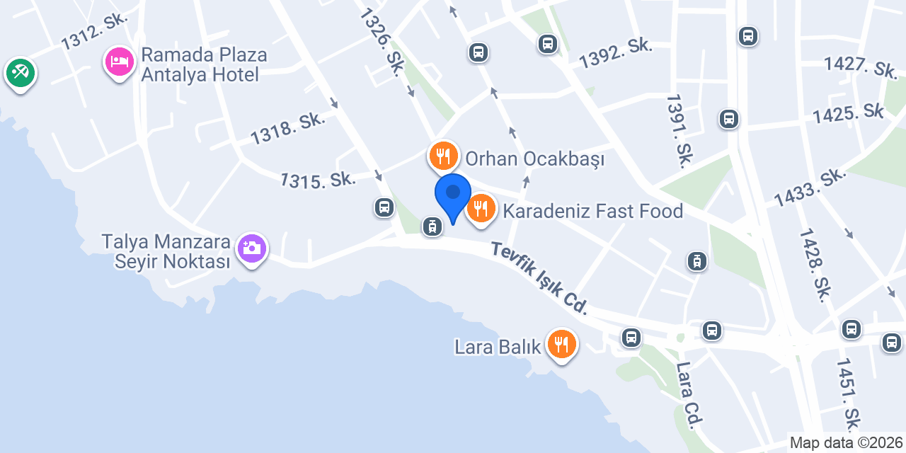 Sehzare Cafe konumu