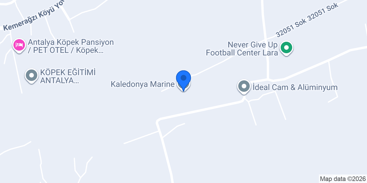 Kaledonya Marine konumu
