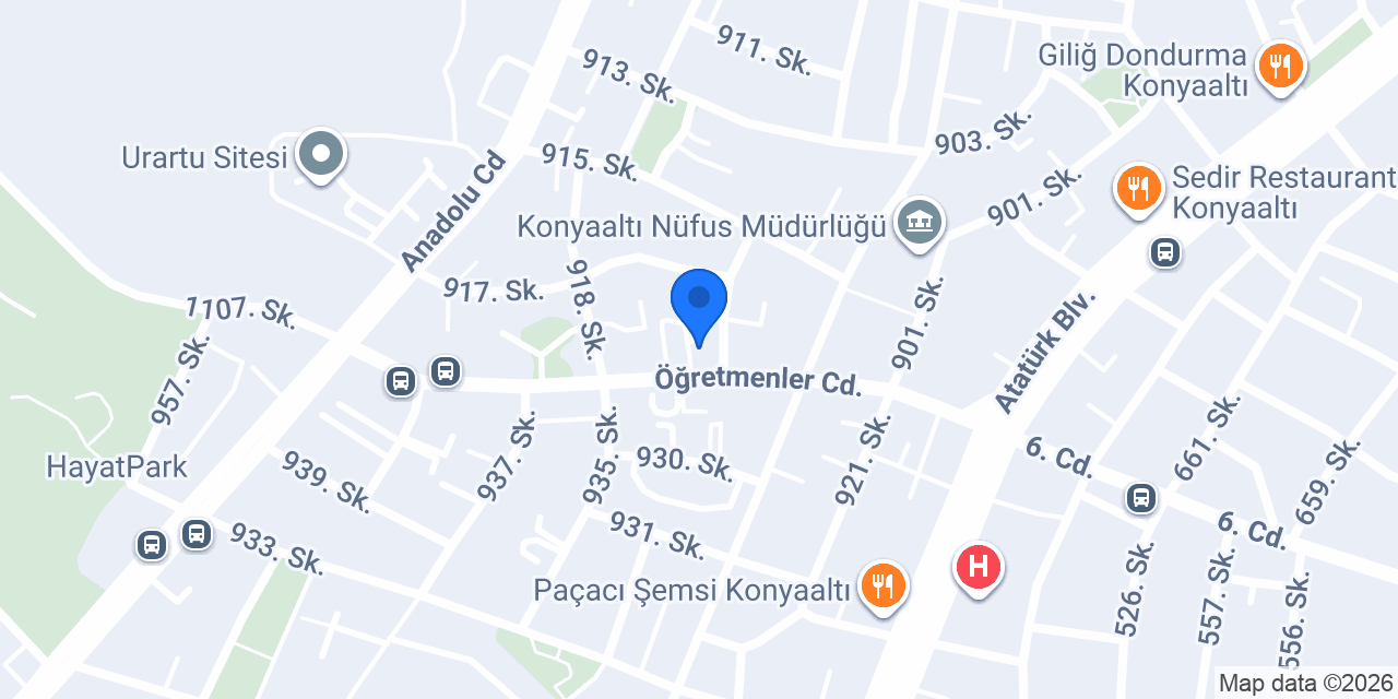 Palandöken Elektrik konumu