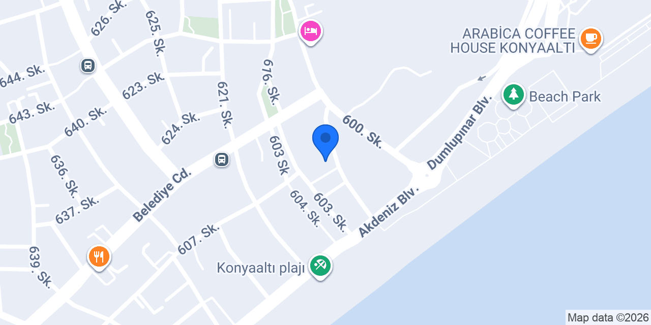 Vera Suites konumu