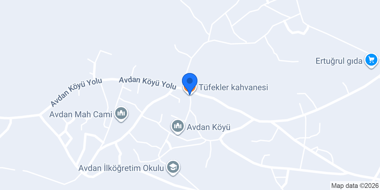 Tüfekler kahvanesi konumu