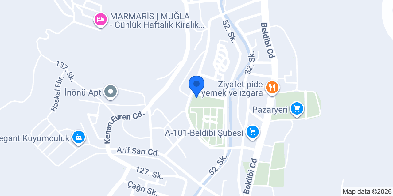 İkra Çay Bahçesi konumu