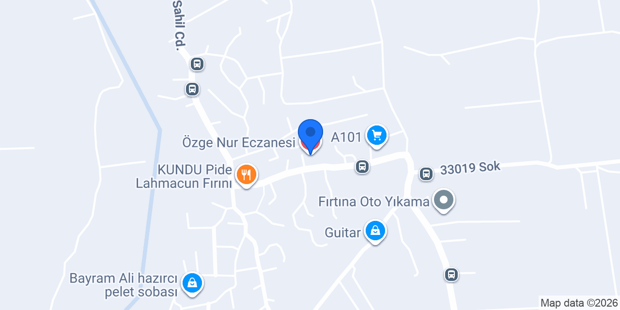 Özge Nur Eczanesi konumu