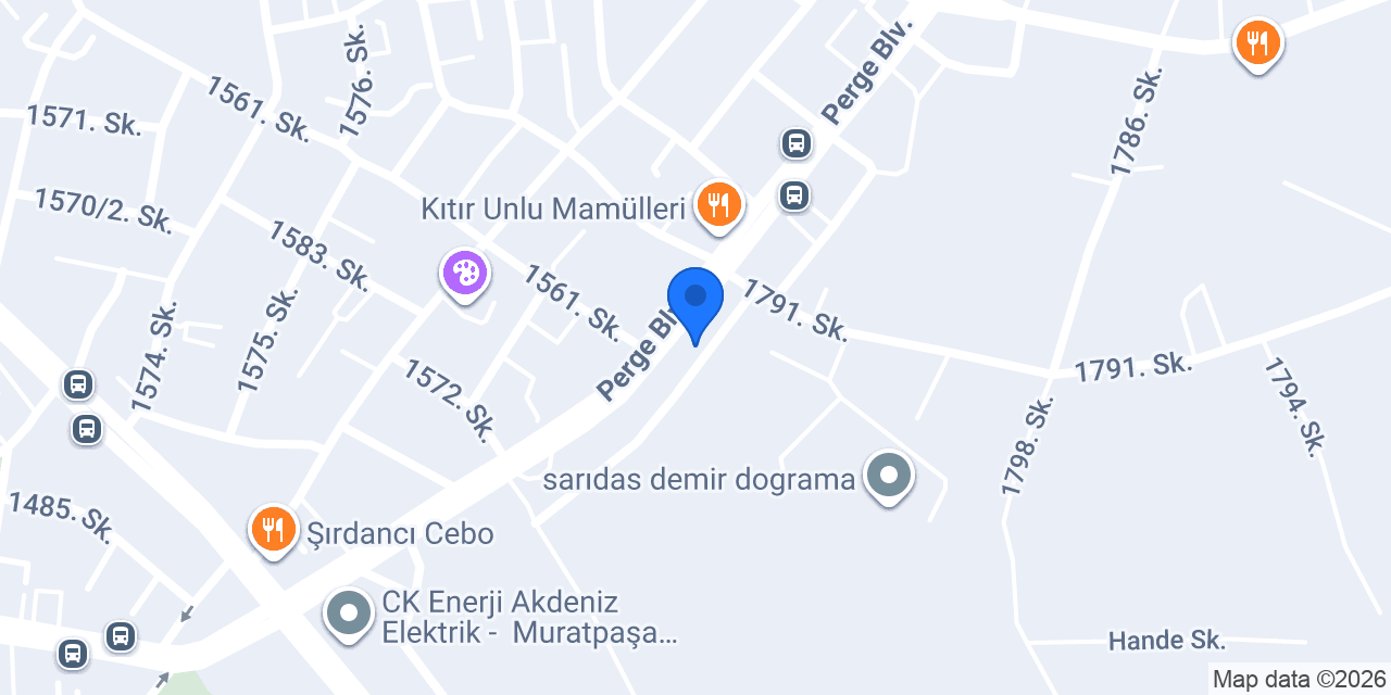 Vetaş Elektrik konumu