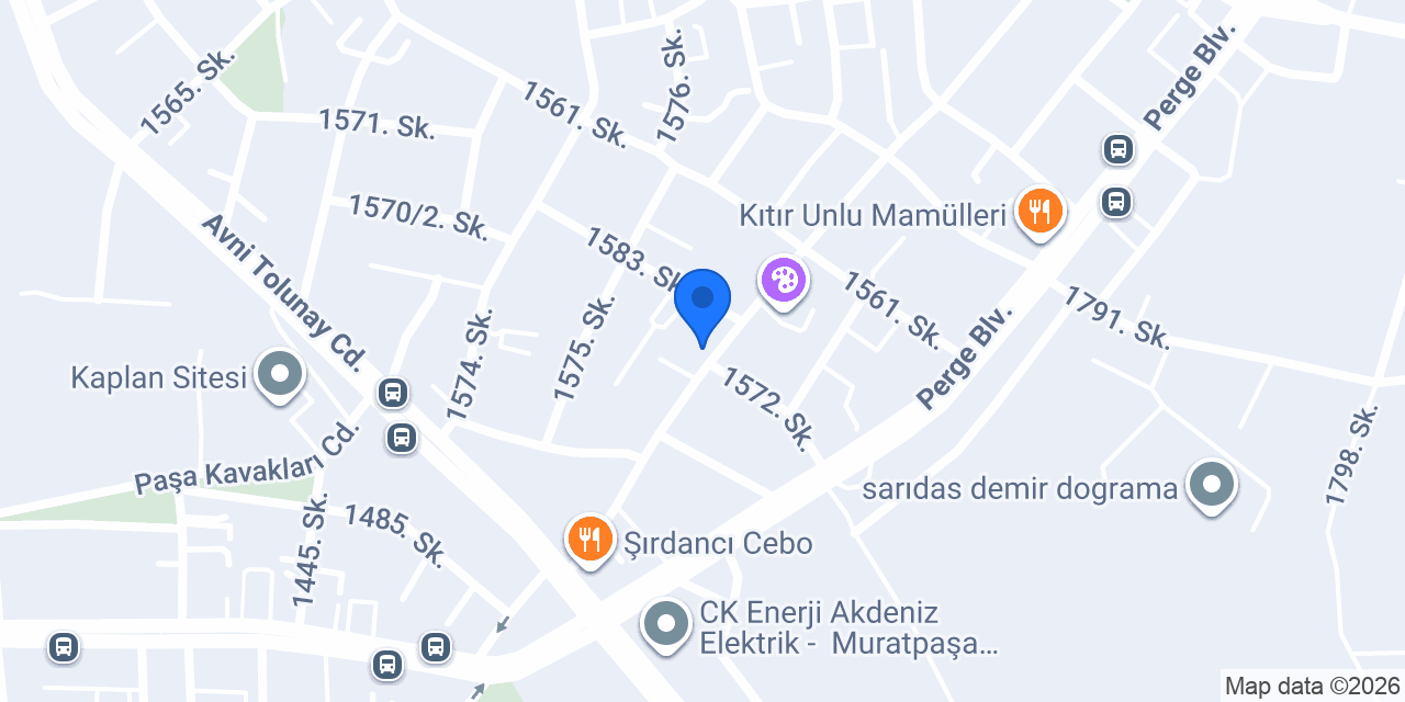 TMC Rent A Car konumu