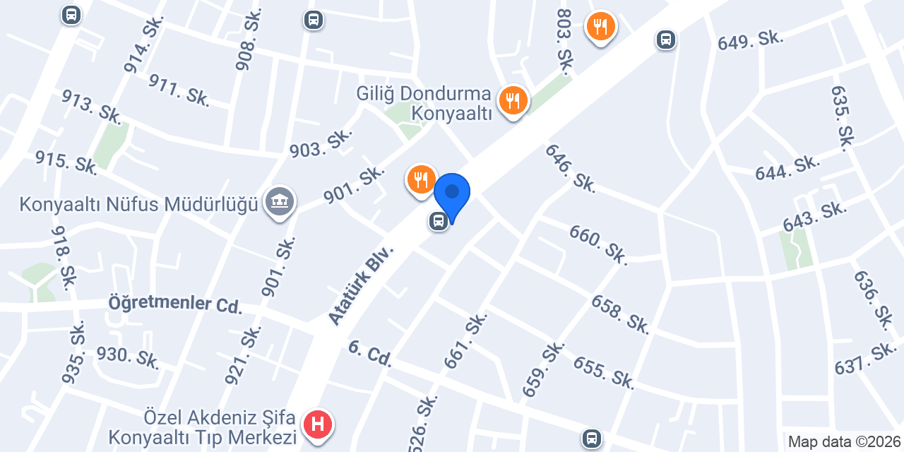 Perik Avukatlık Bürosu konumu