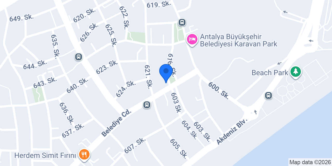 Tunç Apart konumu