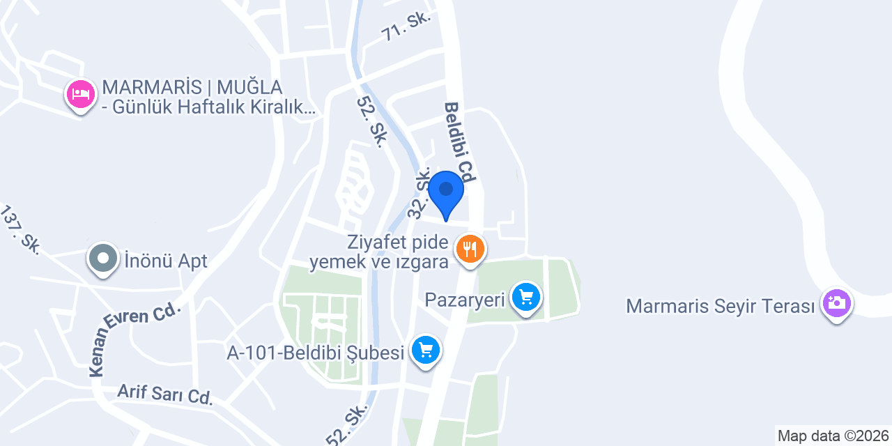 Gürses Oto konumu