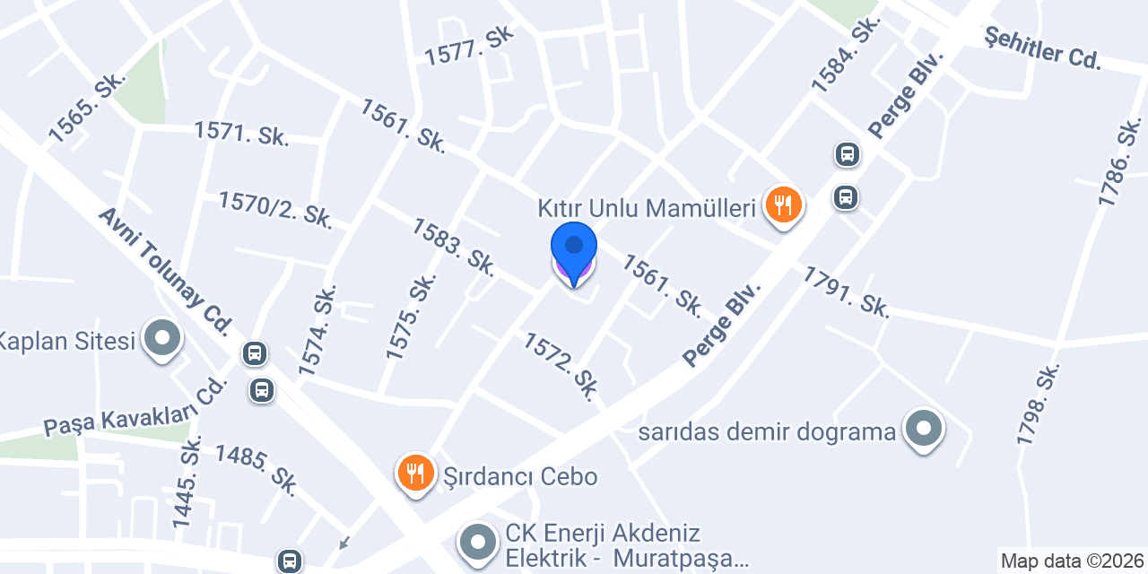 Perge Fotoğraf Stüdyosu konumu