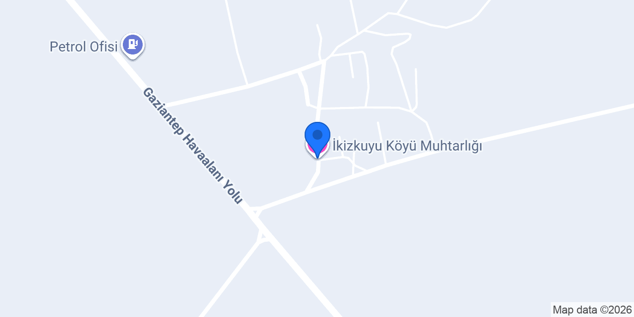 İkizkuyu Köyü Muhtarlığı konumu