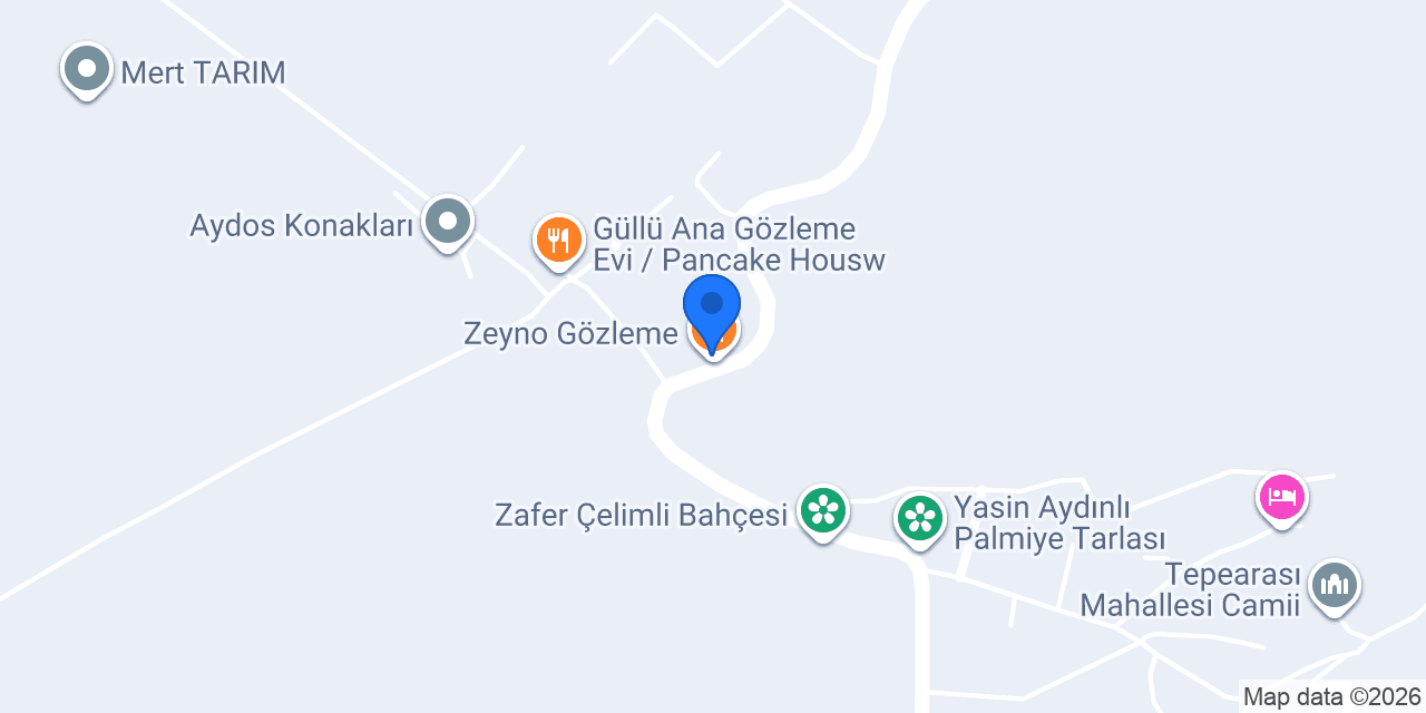 Zeyno Gözleme konumu