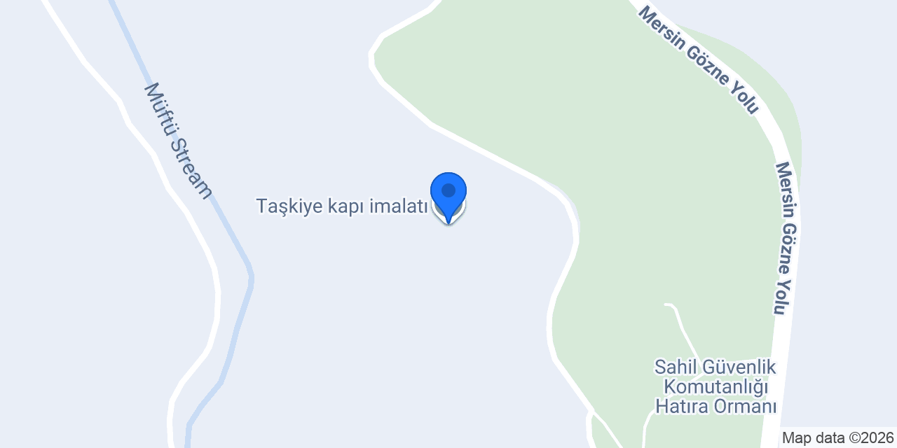 Taşkiye kapı imalatı konumu