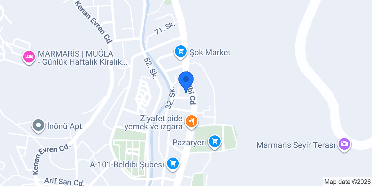 Dilek Grup Marmaris konumu