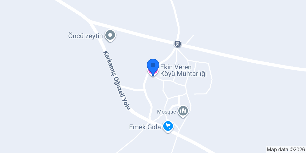 Ekin Veren Köyü Muhtarlığı konumu