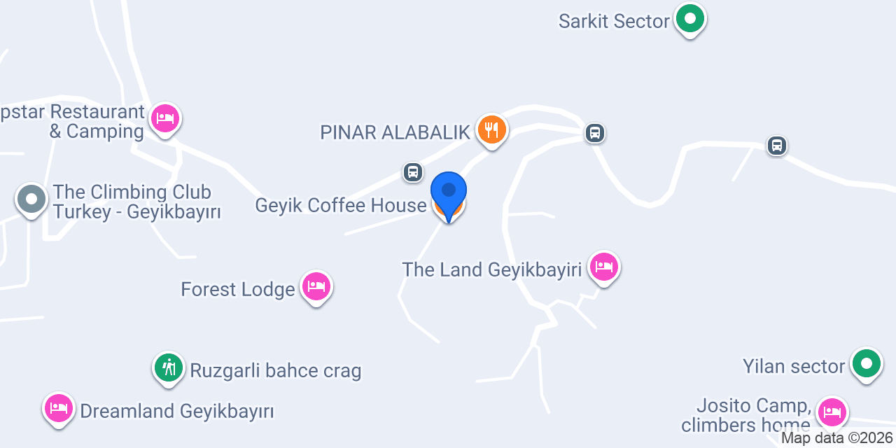 Geyik Coffee House konumu