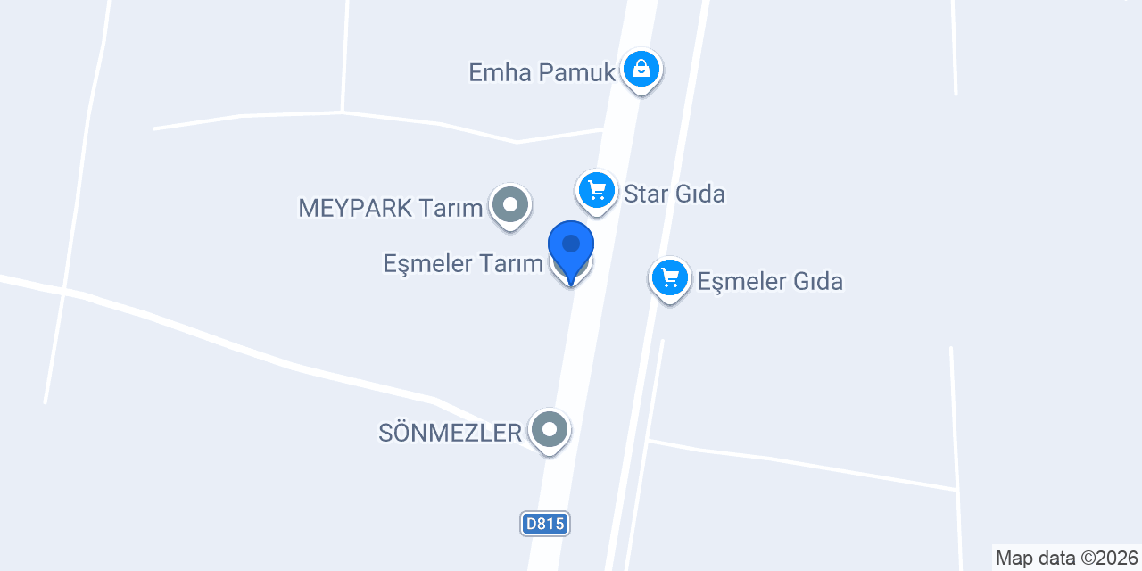 Eşmeler Tarım konumu