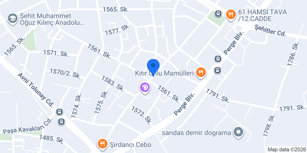 En Yakın Terzi konumu