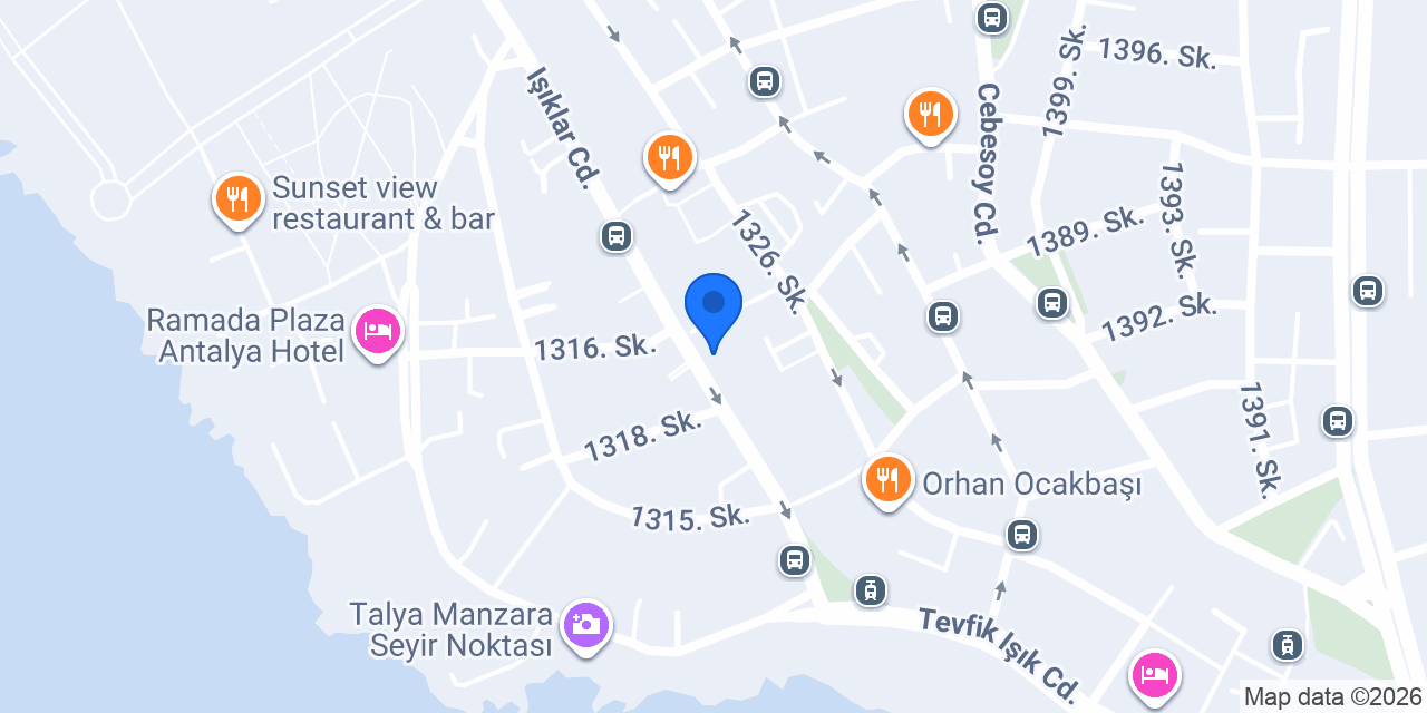 Bay & Bayan Işıklar Kuaför konumu