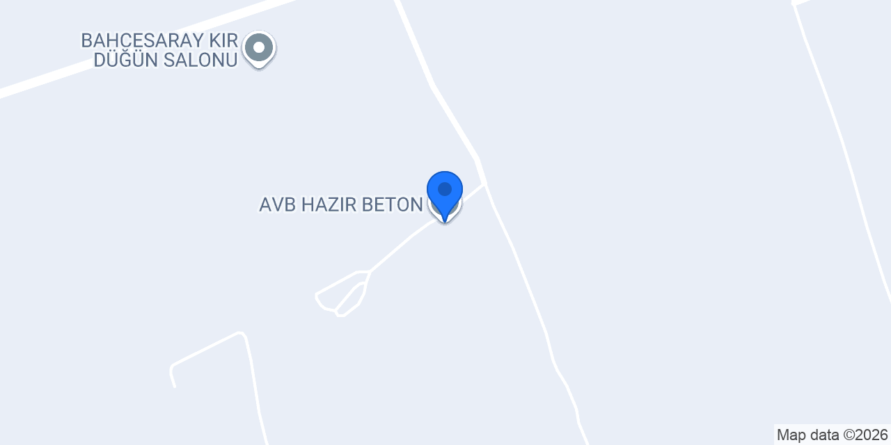AVB HAZIR BETON konumu