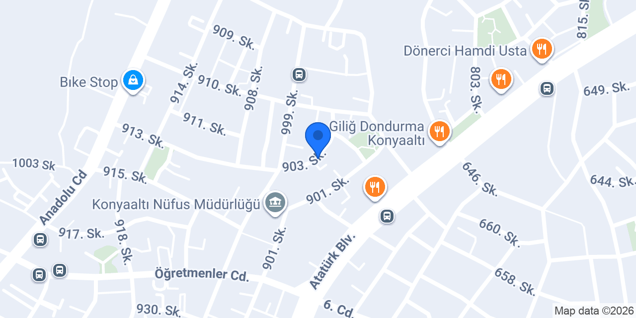 Gürkan bay bayan kuaför salonu konumu