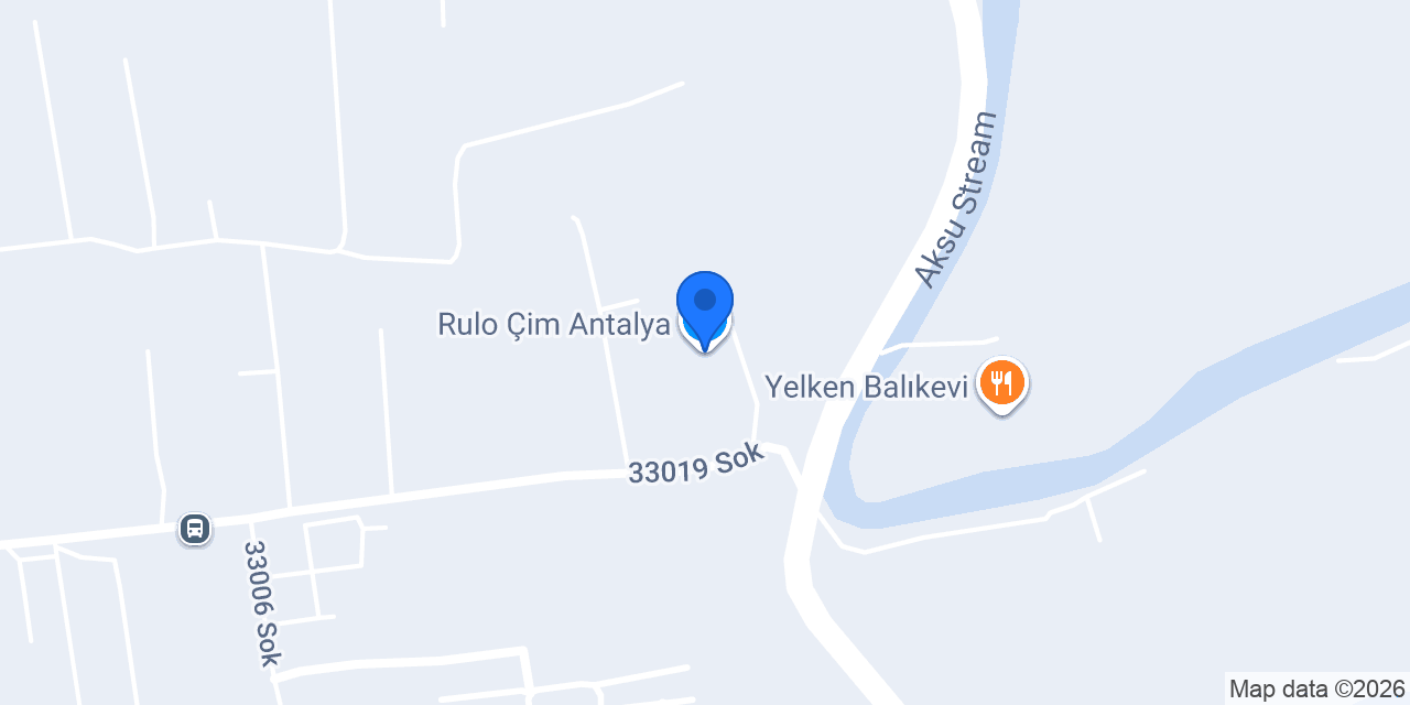 Rulo Çim Antalya konumu
