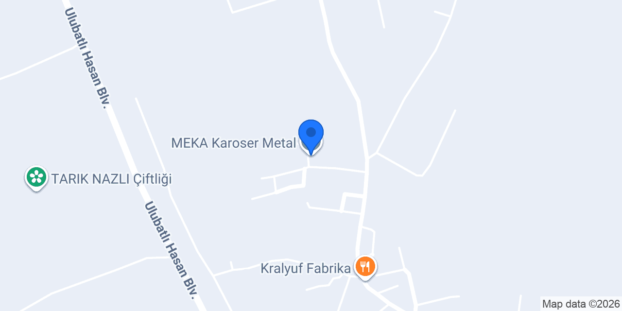 MEKA Karoser Metal konumu