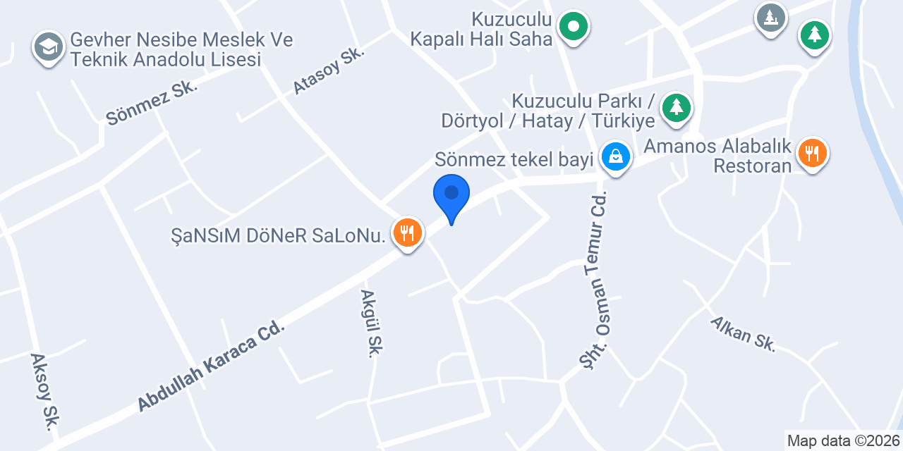 SALON YASİN ÖZER konumu