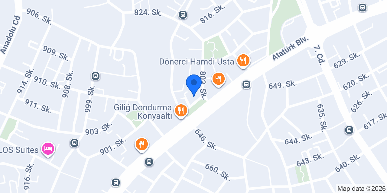 Akbank konumu