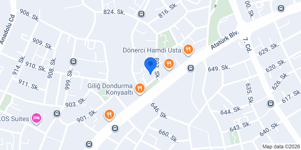 ANTANT SİGORTA ARA. HİZ. LTD. ŞTİ. konumu