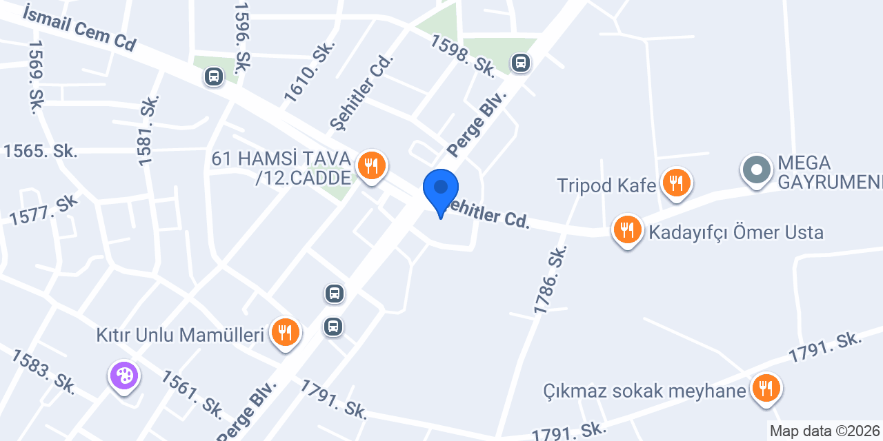 Lastikhane konumu