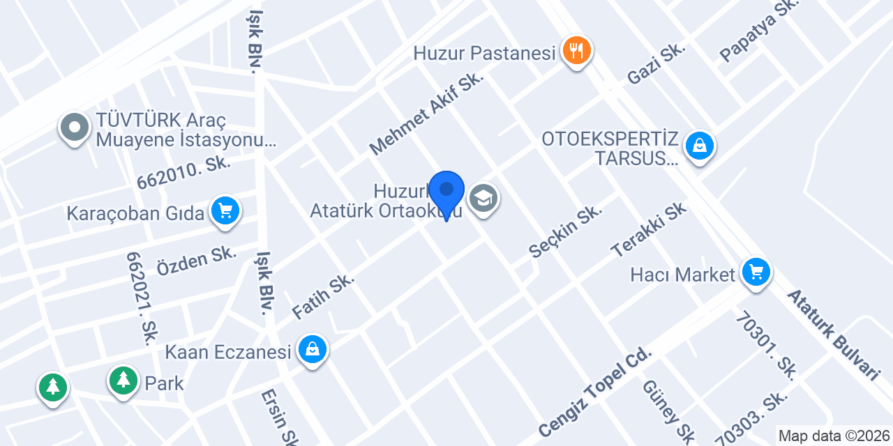 Akça Gıda konumu