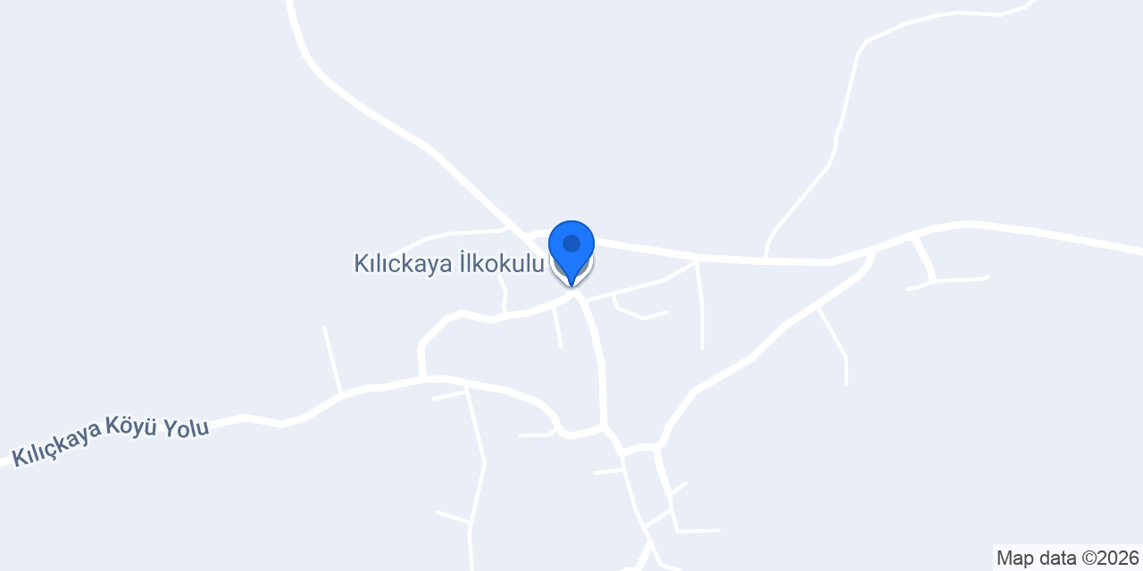Kılıckaya İlkokulu konumu