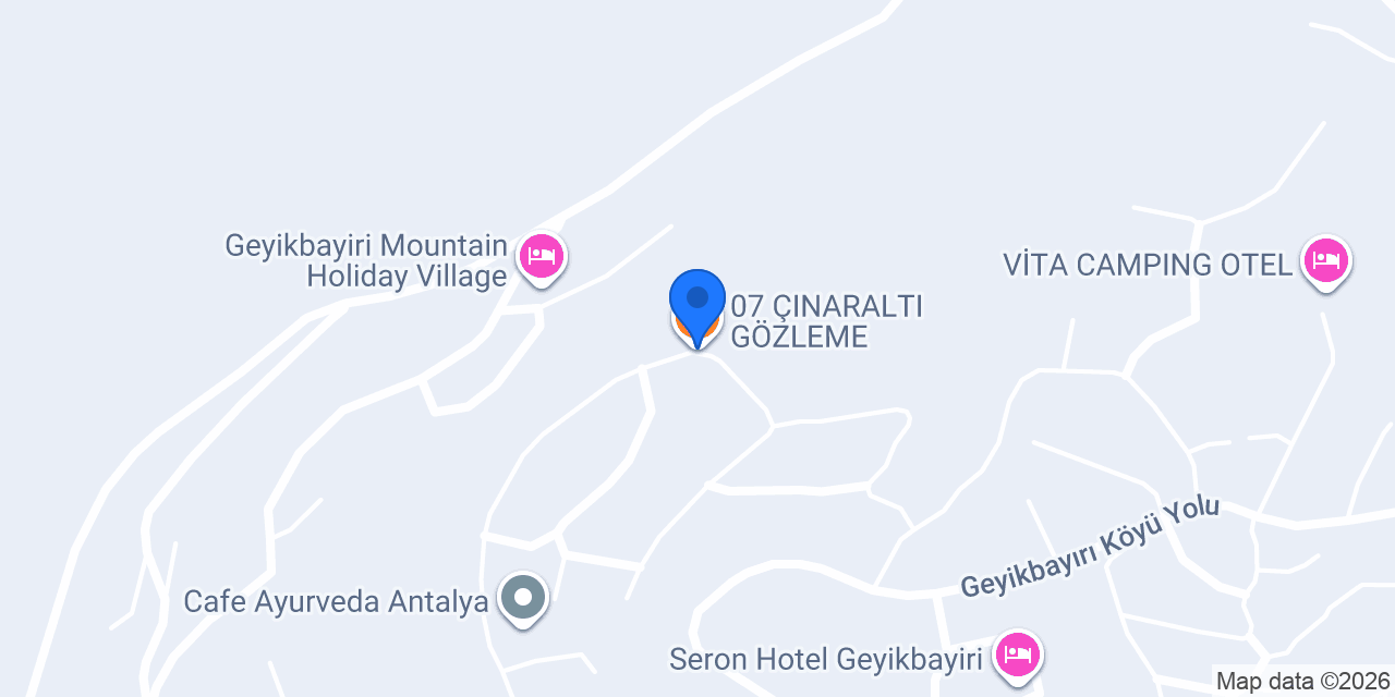 07 ÇINARALTI GÖZLEME konumu