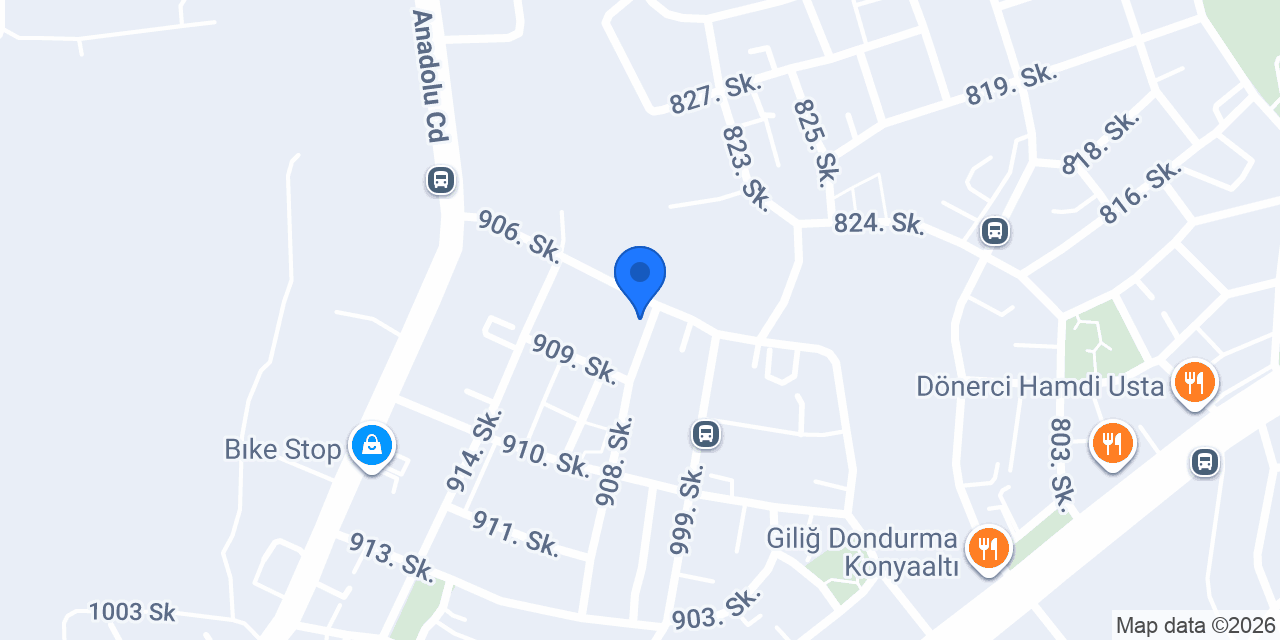 Redline Simge Elektrik Elektronik konumu