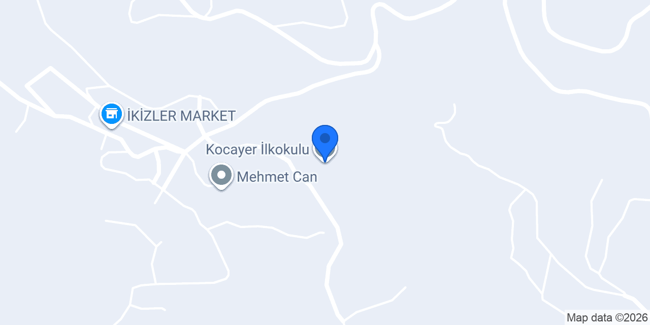 Kocayer İlkokulu konumu