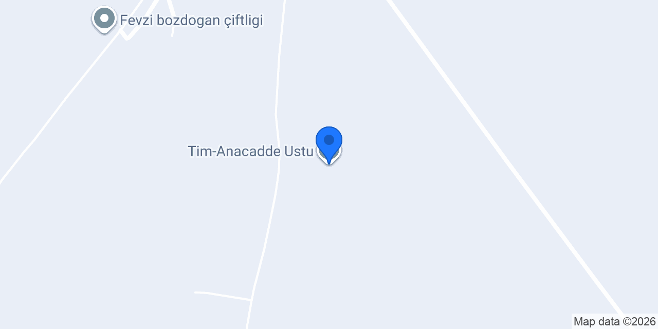 Tim-Anacadde Ustu konumu