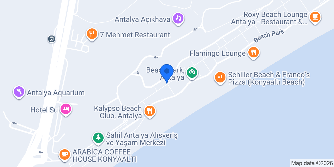 Roberts Coffee Beach Park konumu